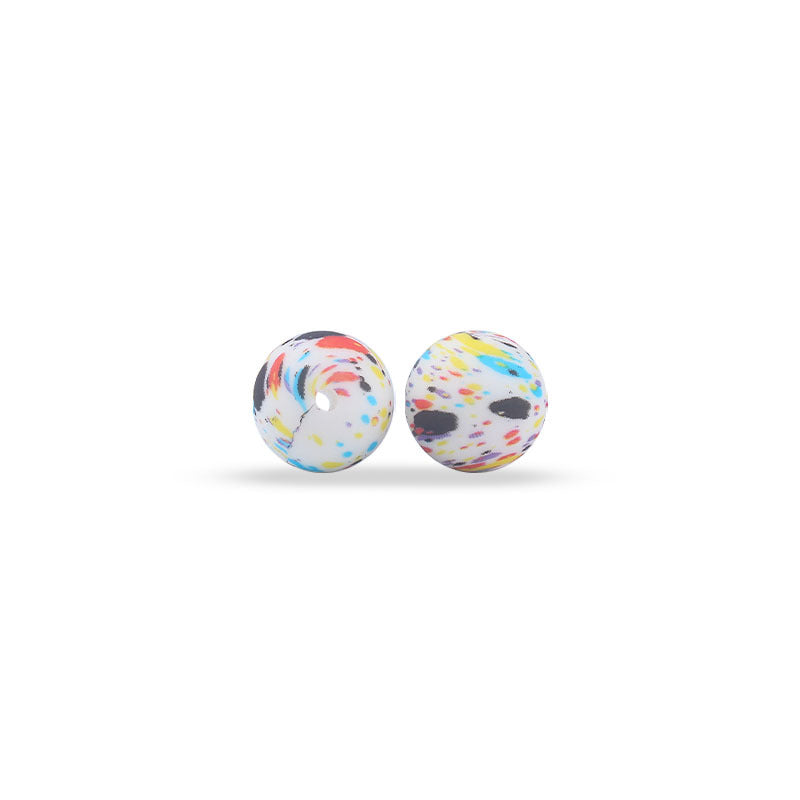 Wholesale 10PCS 15MM Christmas Silicone Beads